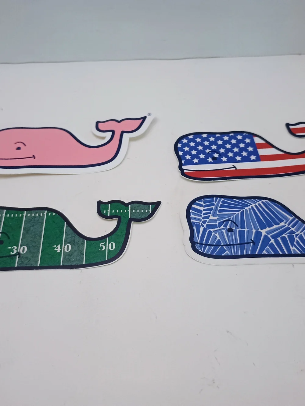 Vineyard Vines Whale Stickers 4 Stickers